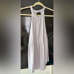 American Eagle lilac halter babydoll top size M